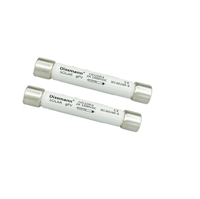 Высоковольтный взрыватель Dc 1500VDC, керамический солнечный взрыватель силового кабеля Amp